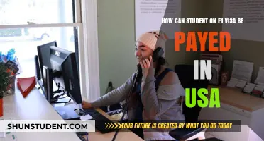 F1 Visa Students: Getting Paid in the USA