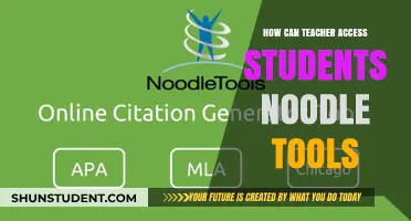 Accessing Student NoodleTools: A Teacher's Guide to Seamless Integration