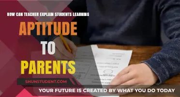 Helping Parents Understand Their Child’s Learning Aptitude: A Teacher’s Guide