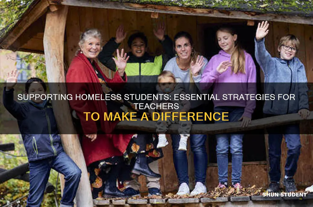 how can teacher help homeless students