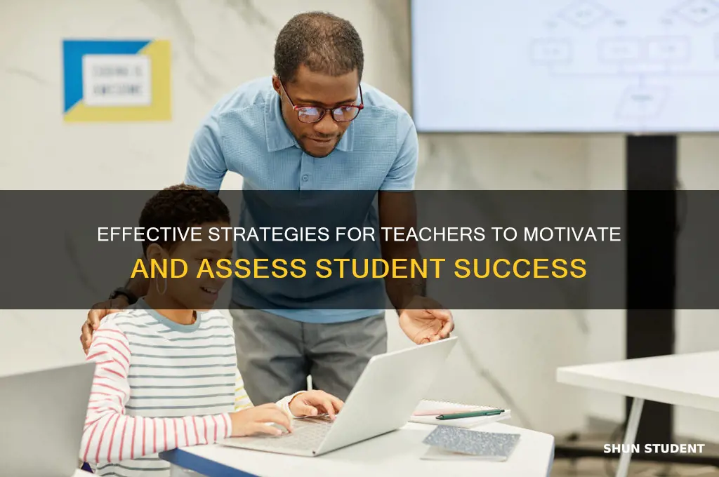 how can teahers best motivate teach assess their students