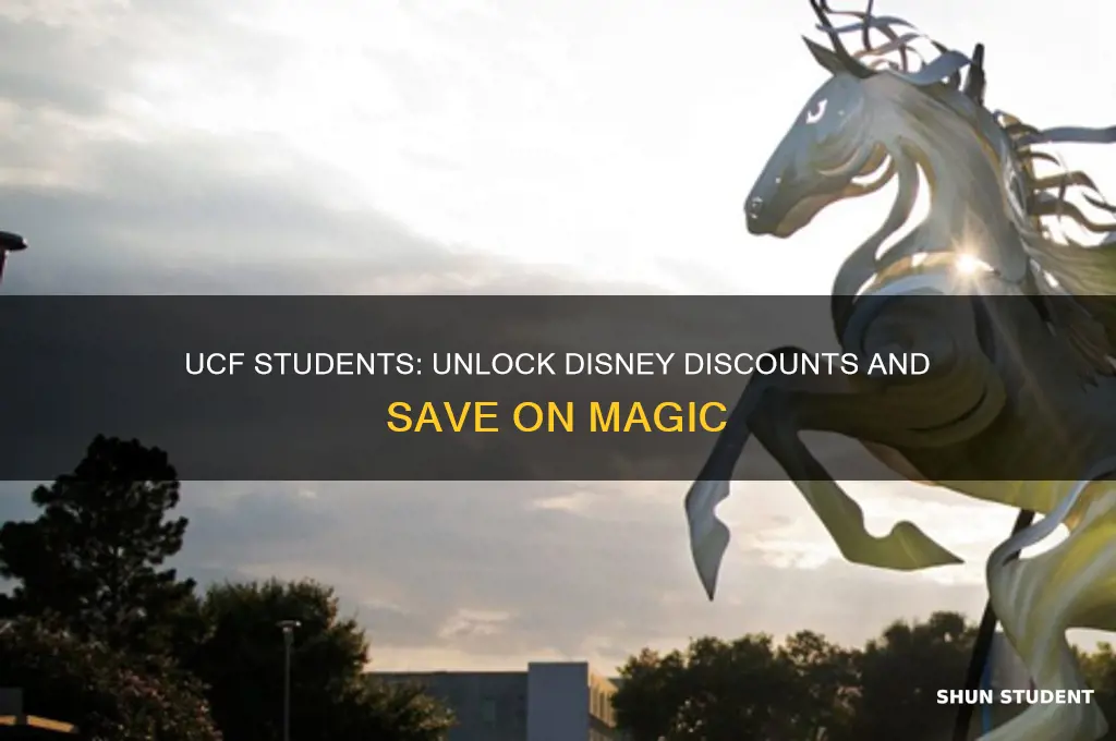 how can ucf students get disney discounts