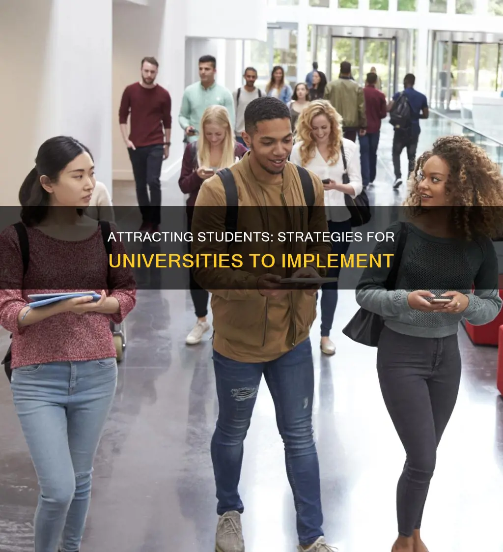 how can universities attract more students