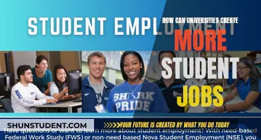 Universities: Creating Student Jobs, Boosting the Economy