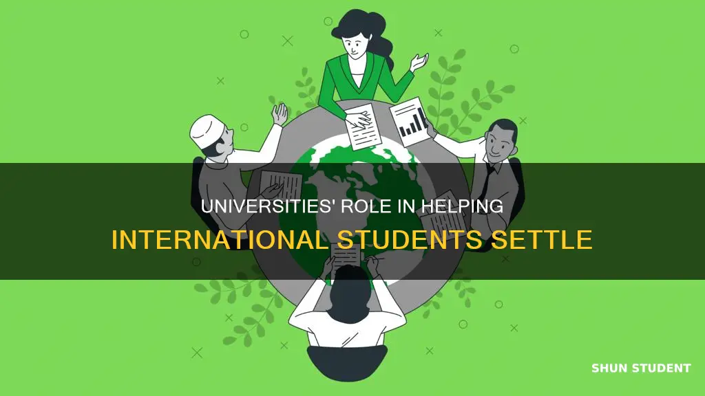 how can universities help international students feel at home