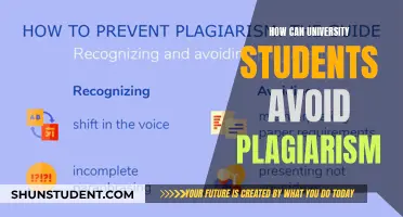 University Students: Avoid Plagiarism with These Tips