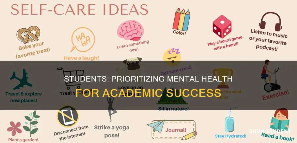 how can university students take care of their mental health