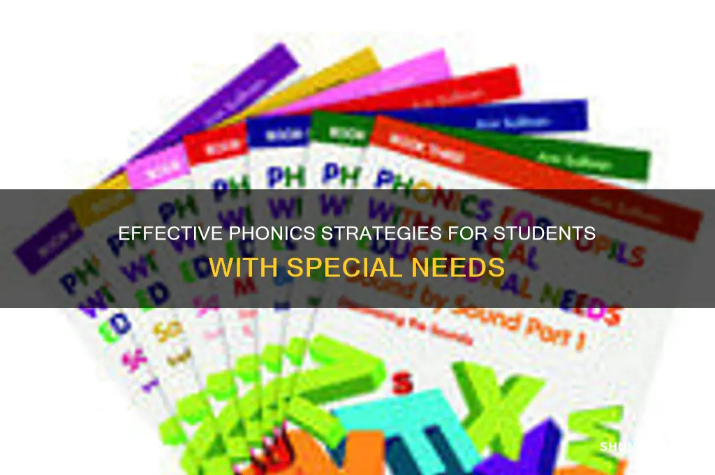 how can you teach phonics for students with special needs