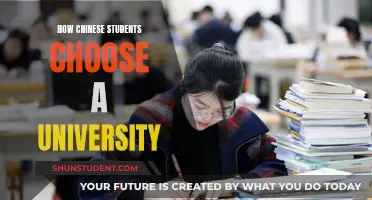 Selecting a University: Chinese Students' Key Considerations