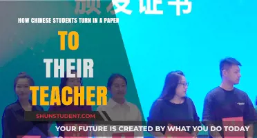 Chinese Students' Paper Submission: Unique Traditions and Classroom Etiquette