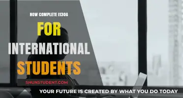 A Guide to Filling Out the I-130A for International Students