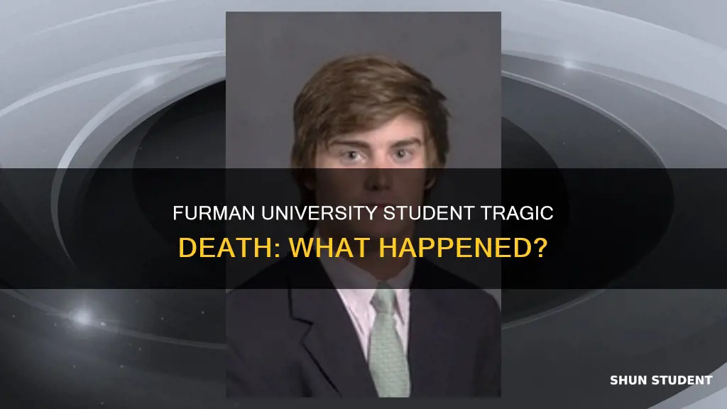 how did furman university student die