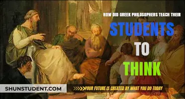 Cultivating Critical Minds: Ancient Greek Philosophers' Teaching Methods Unveiled
