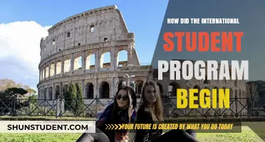 International Student Programs: Their Historical Origins