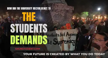 Rector's Response to Student Demands