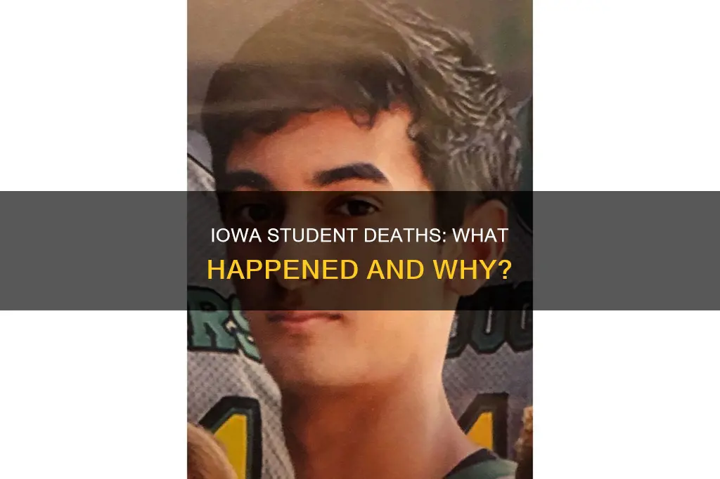 how did university of iowa student died