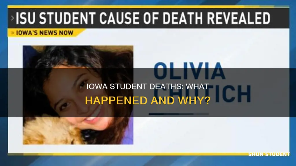 how did university of iowa student died