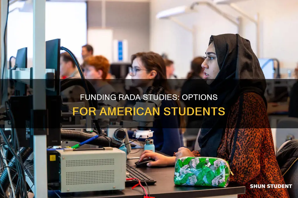 how do american students pay for rada