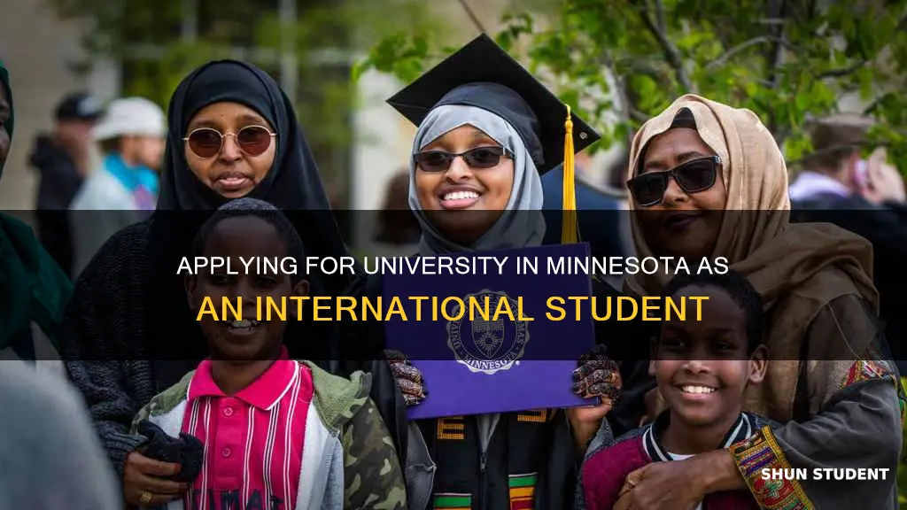 how do applay for international students in minnesta