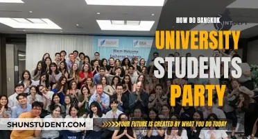 Bangkok University Students: Partying Hard and Smart