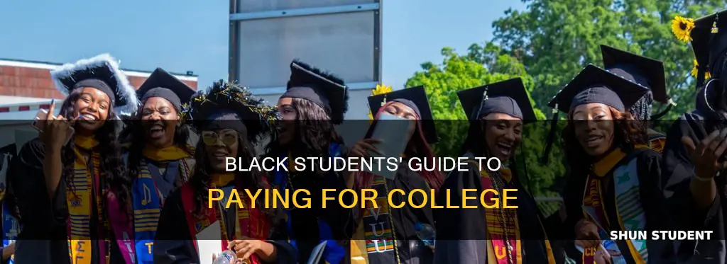 how do black students pay for college