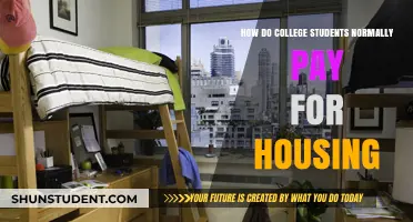 College Students' Housing Payment Methods Explained