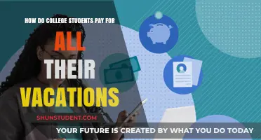 Funding College Students' Vacation Plans