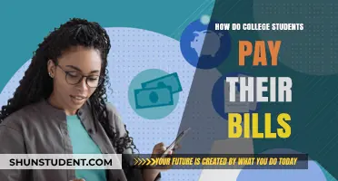 College Students: Paying the Bills