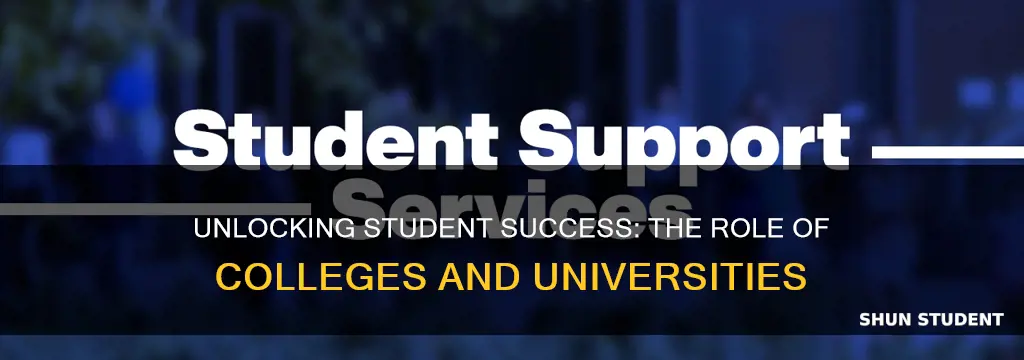 how do colleges and universities help oiir students