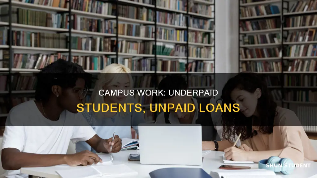 how do colleges pay students below minimum wage