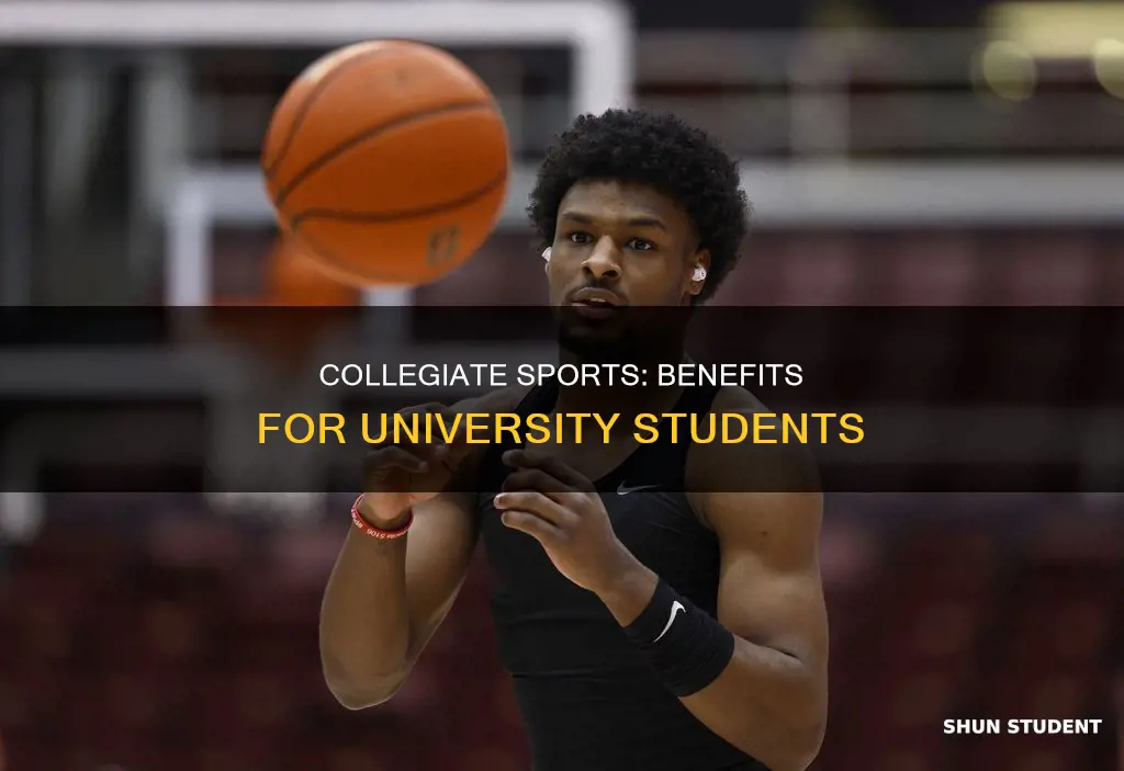 how do collegiate sports programs benefit the students of universities