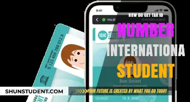 International Students: Obtaining a Tax ID