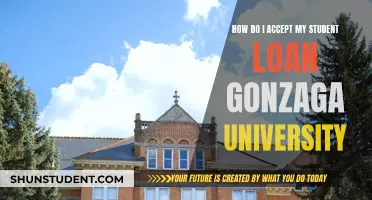 Student Loan Acceptance at Gonzaga University