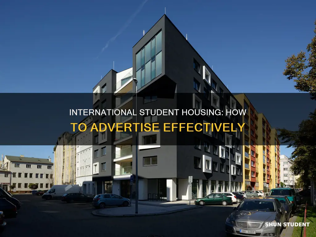 how do i advertise to rent to international students