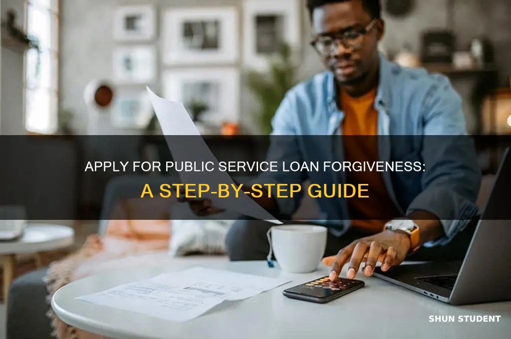 how do i apply for public service student loan forgiveness