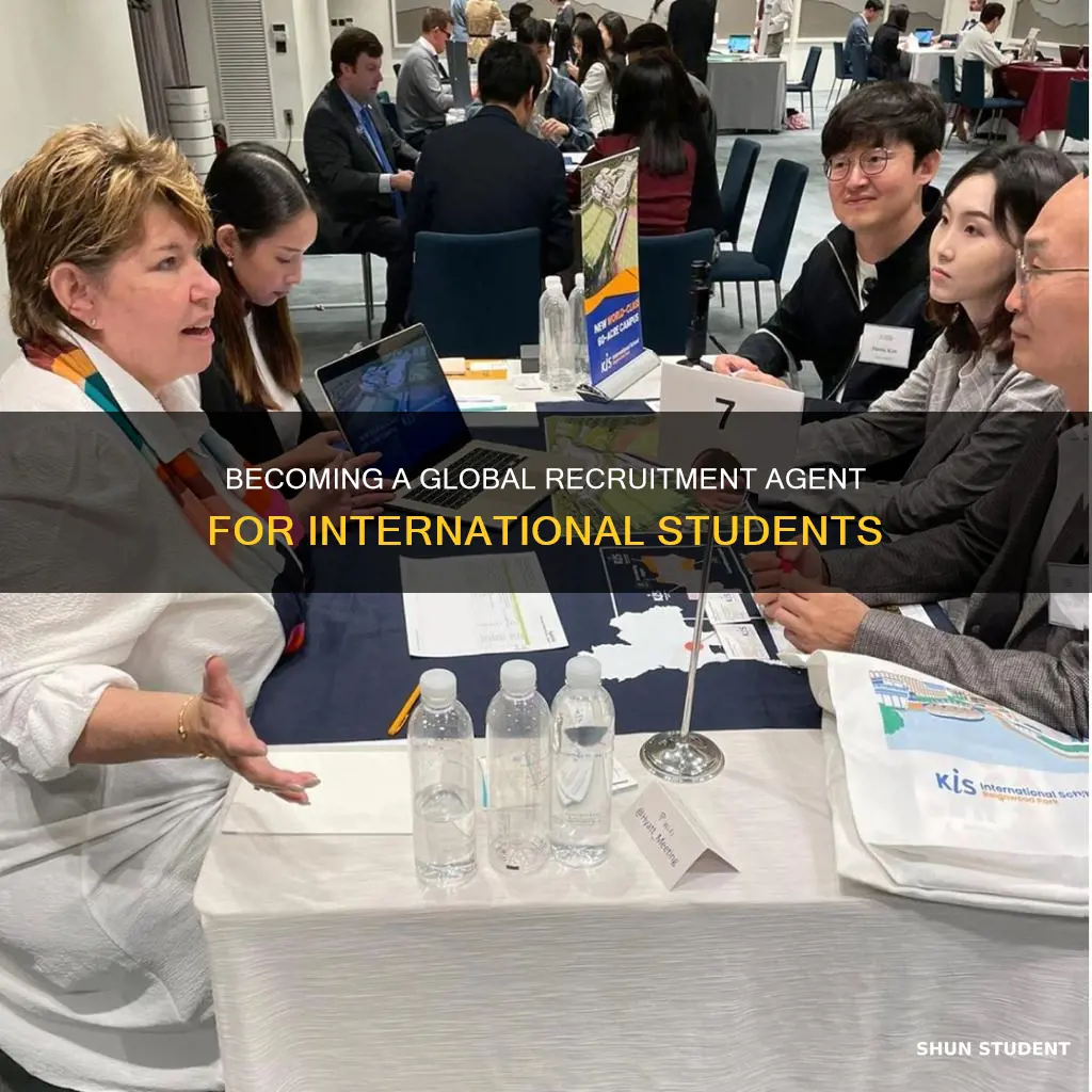 how do i become a recruitment agent for international students