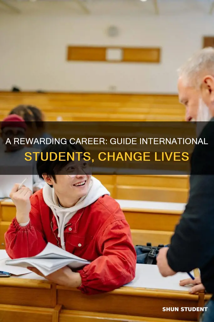 how do i become an international student advisor