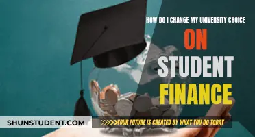 Student Finance: Changing University Choices and Their Impact