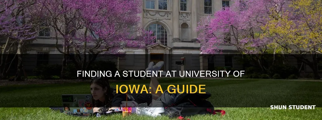 how do i find a student at university of iowa