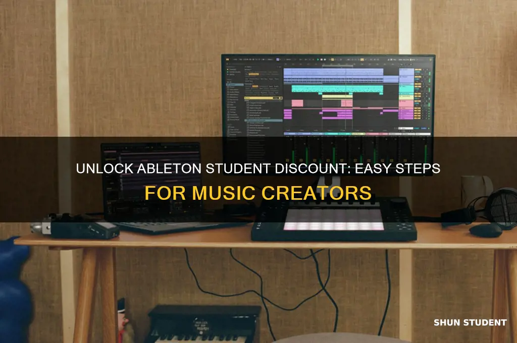 how do i get a student discount on ableton