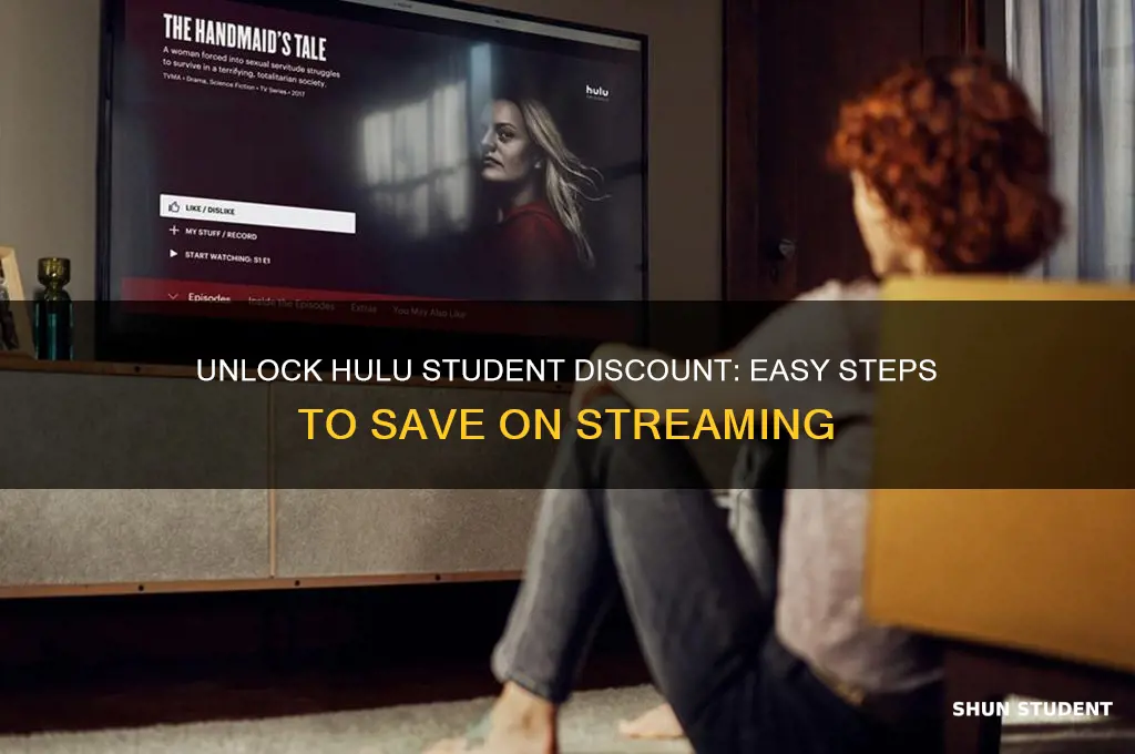 how do i get a student discount on hulu