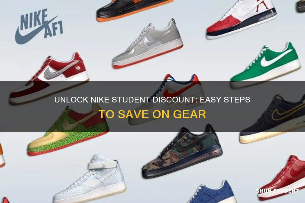 how do i get nike student discount