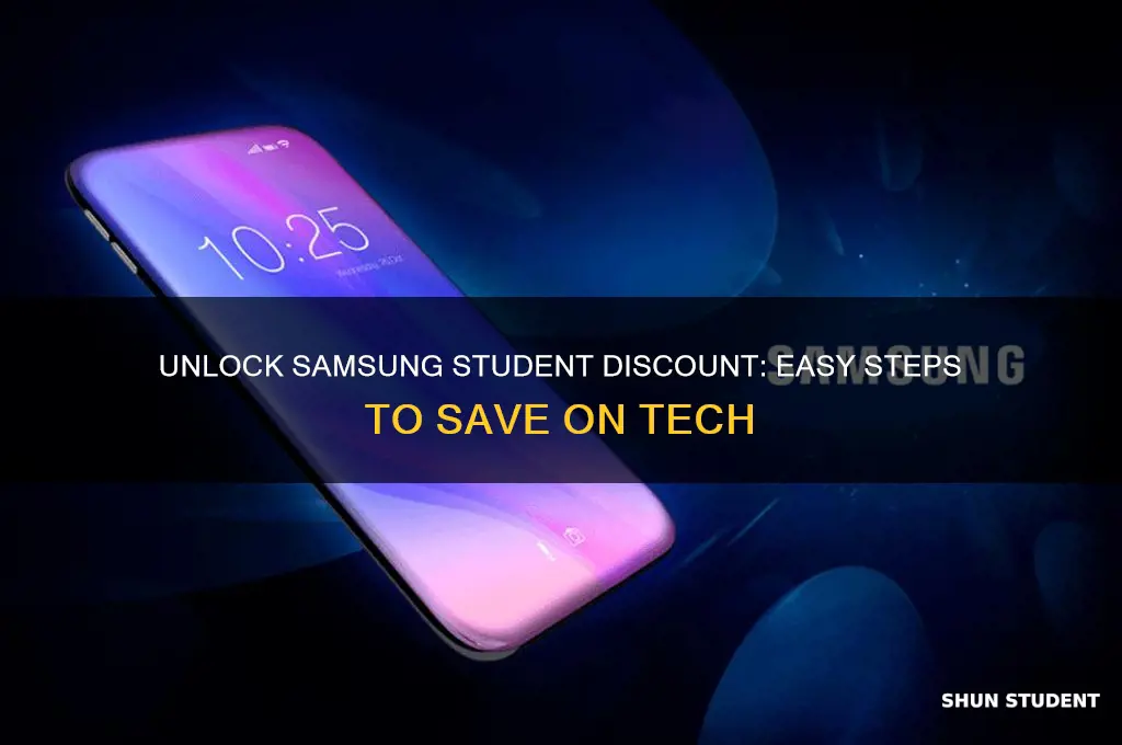 how do i get samsung student discount