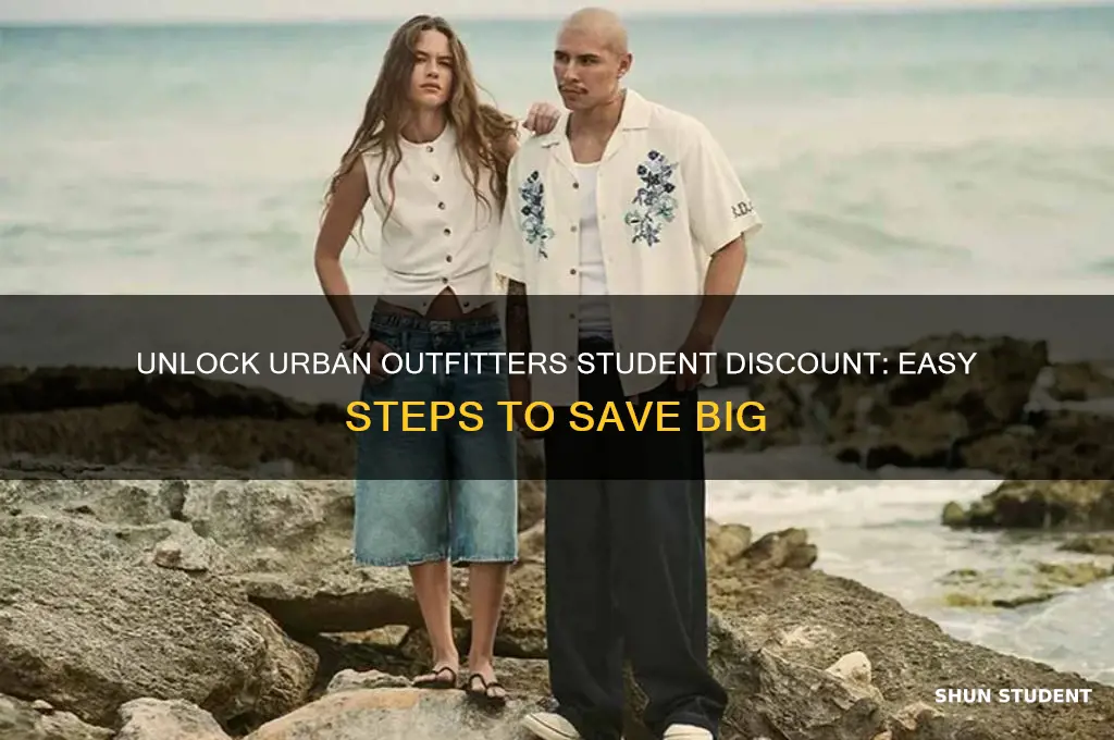 how do i get student discount at urban outfitters