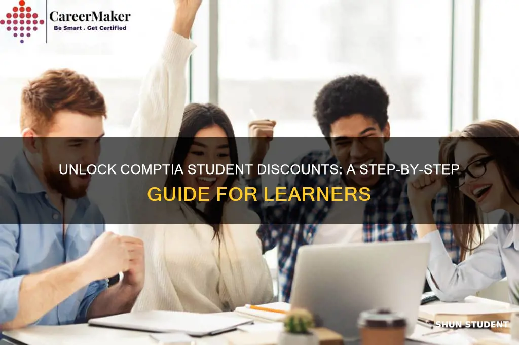 how do i get student discount on comptia