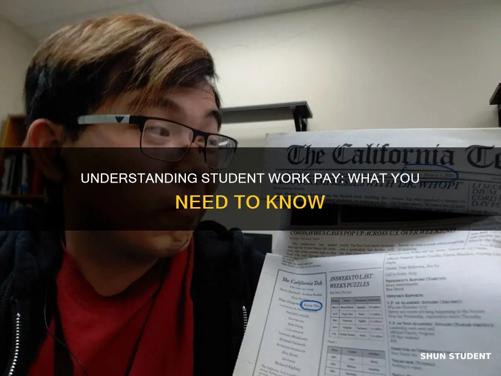 how do i know if i have student work pay