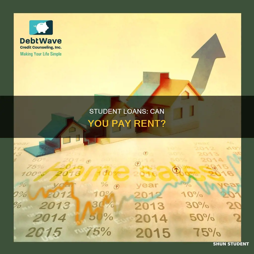 how do i pay rent with student loans