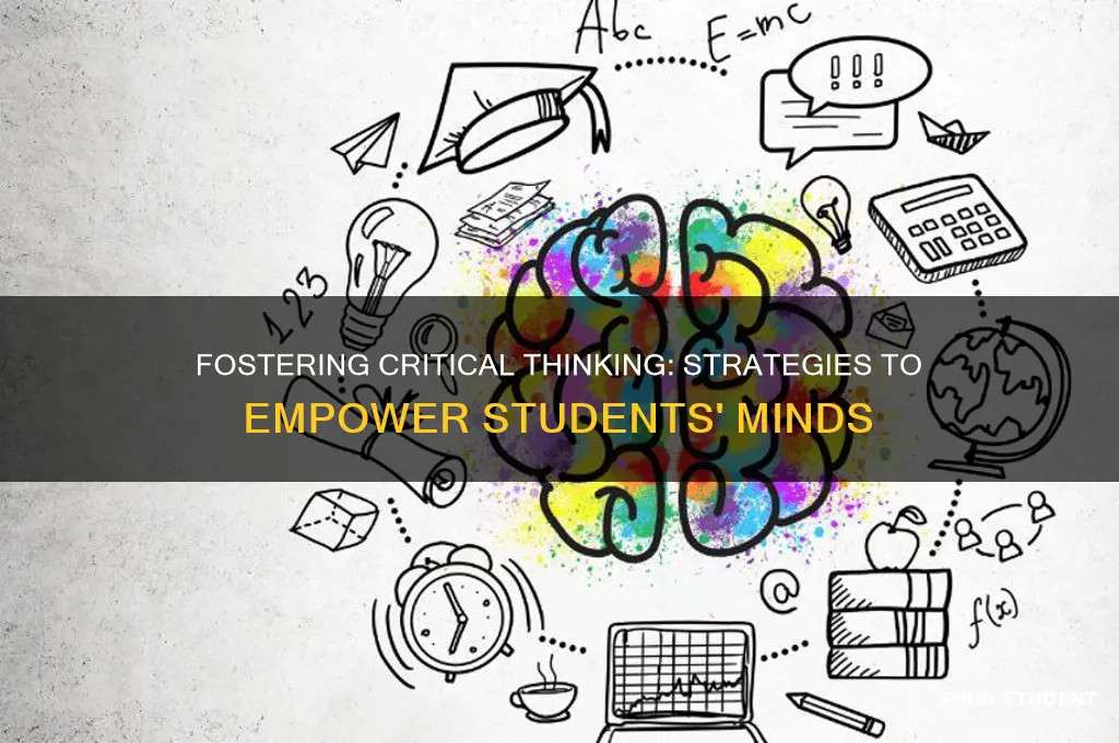 how do i teach students how to think