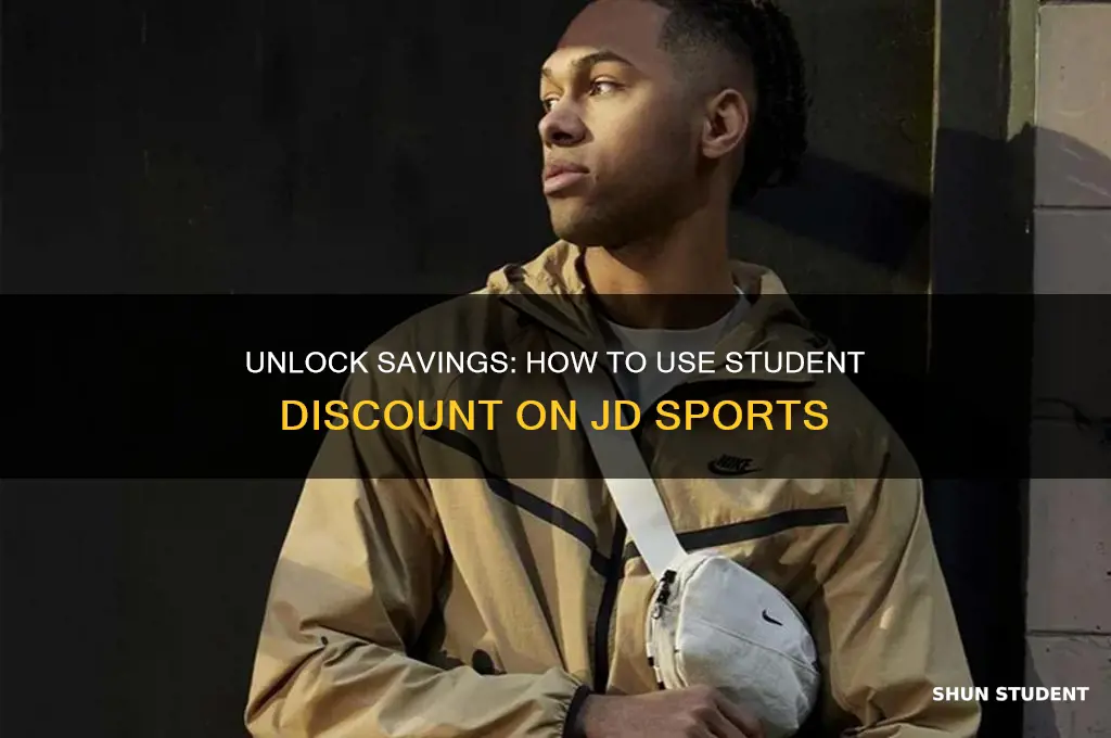 how do i use student discount on jd