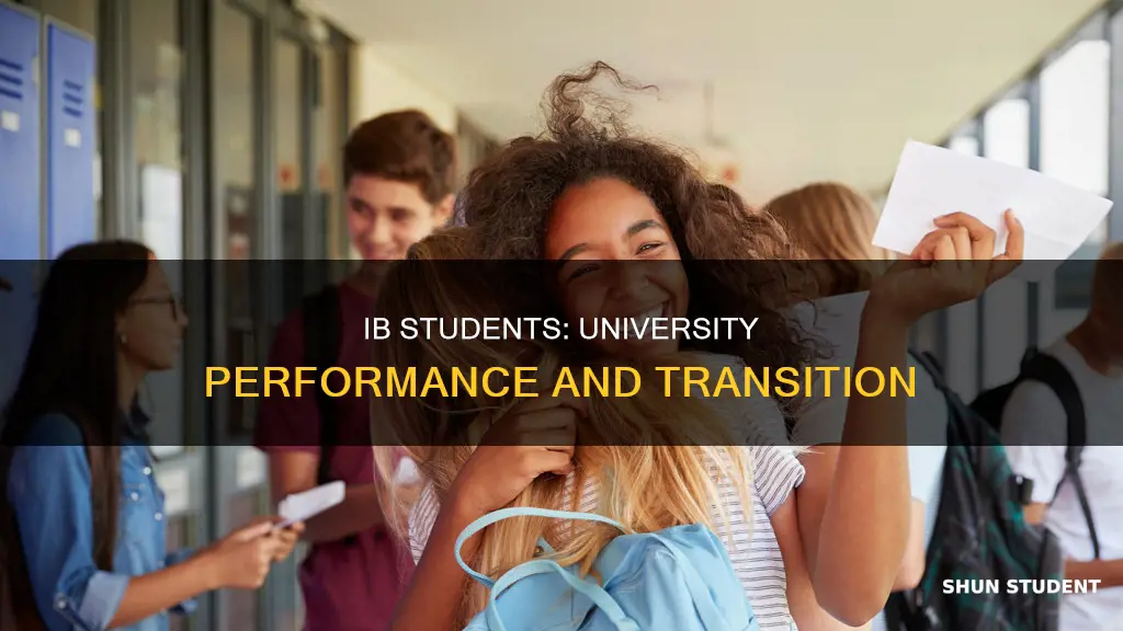 how do ib students do in university